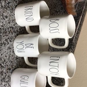 Rae Dunn Coffee Cups